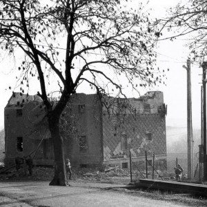 1986 - demolice skladiště